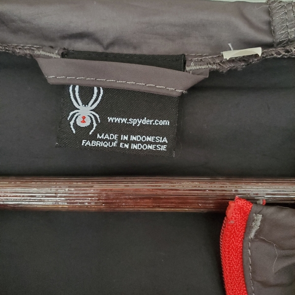 Spyder Men's Sz L Hooded Lightweight Jacket - Picture 7 of 7